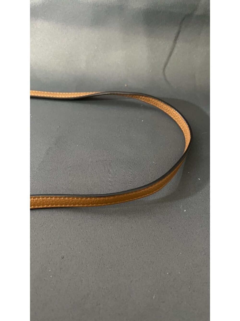 Michael Kors Monogram Wallet-On-Strap Crossbody Tan/White - Picture 4 of 16